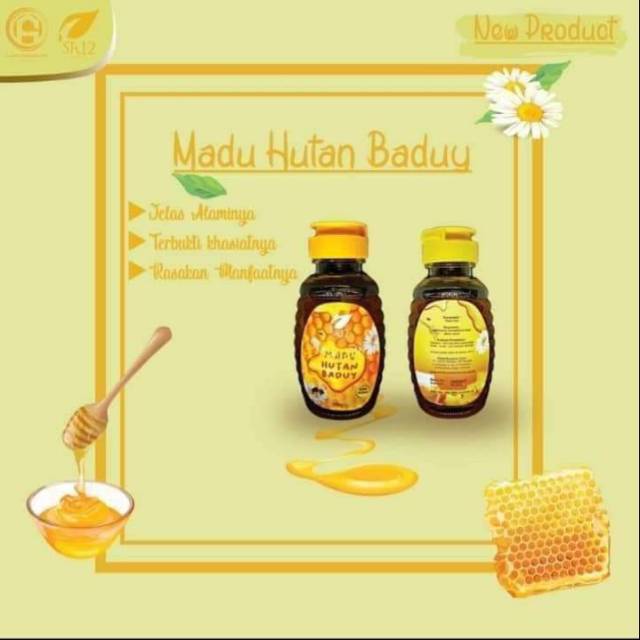 

Madu hutan baduy sr12