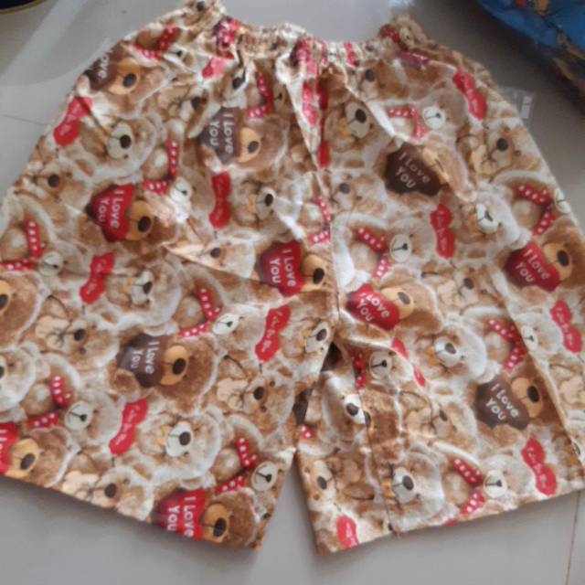 Celana santai Anak&amp;Dewasa katun size S.M.L.XL.XXL