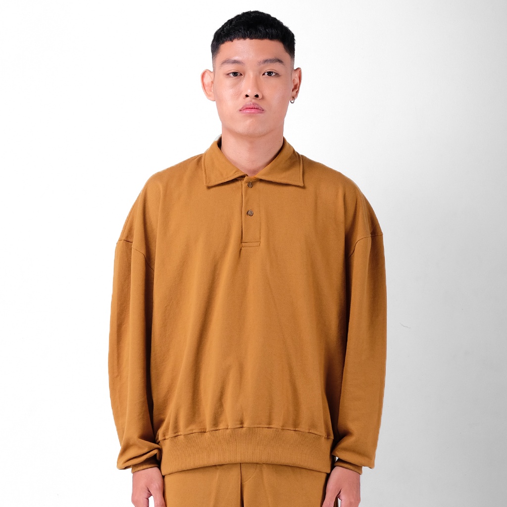 FINEWALE Loui Polo Sweats Brown