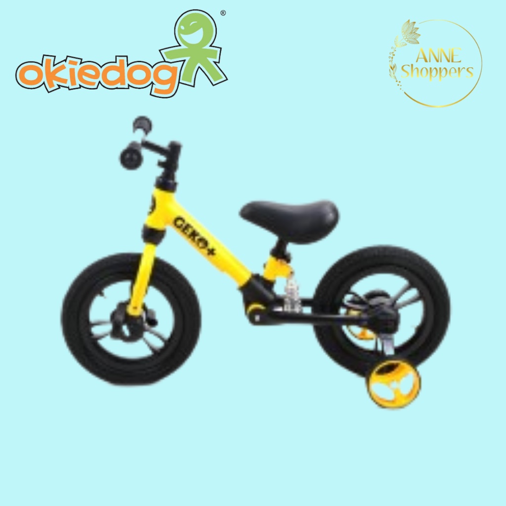 Geko Plus 4in1 Kids Balance Bike 12" - Sepeda Multifungsi Anak
