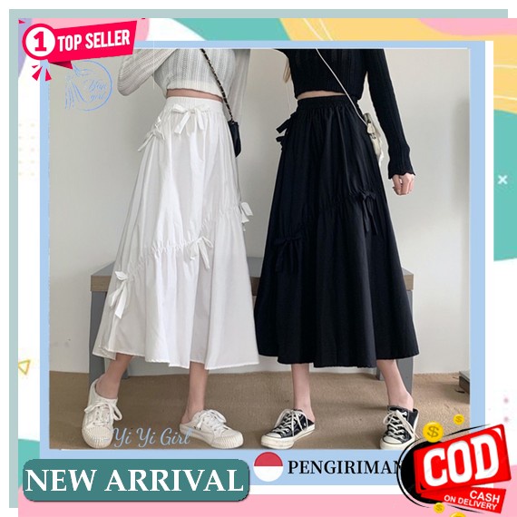 Rok Wanita Tartan Batik Jumbo Kerja Korea Pesta D7V2 Kotak Klok Murah Terlaris Pramuka Sepan Span Se