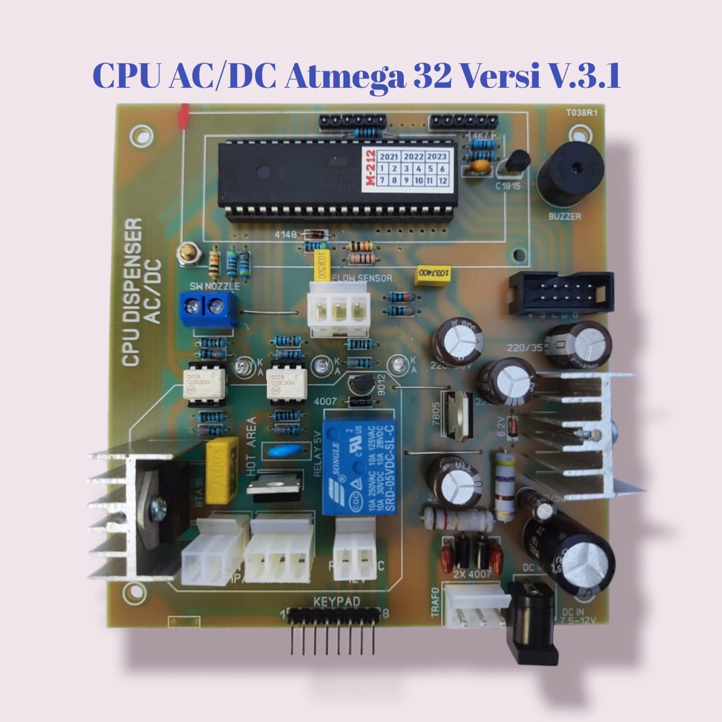 CPU Pom Mini V 3.1 M-212 Fitur Selenoid Aktif Display Bisa Edit Nama
