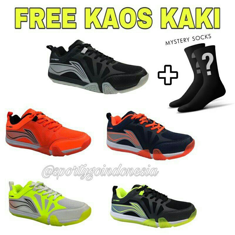 Sepatu badminton lining saga lite 2 original