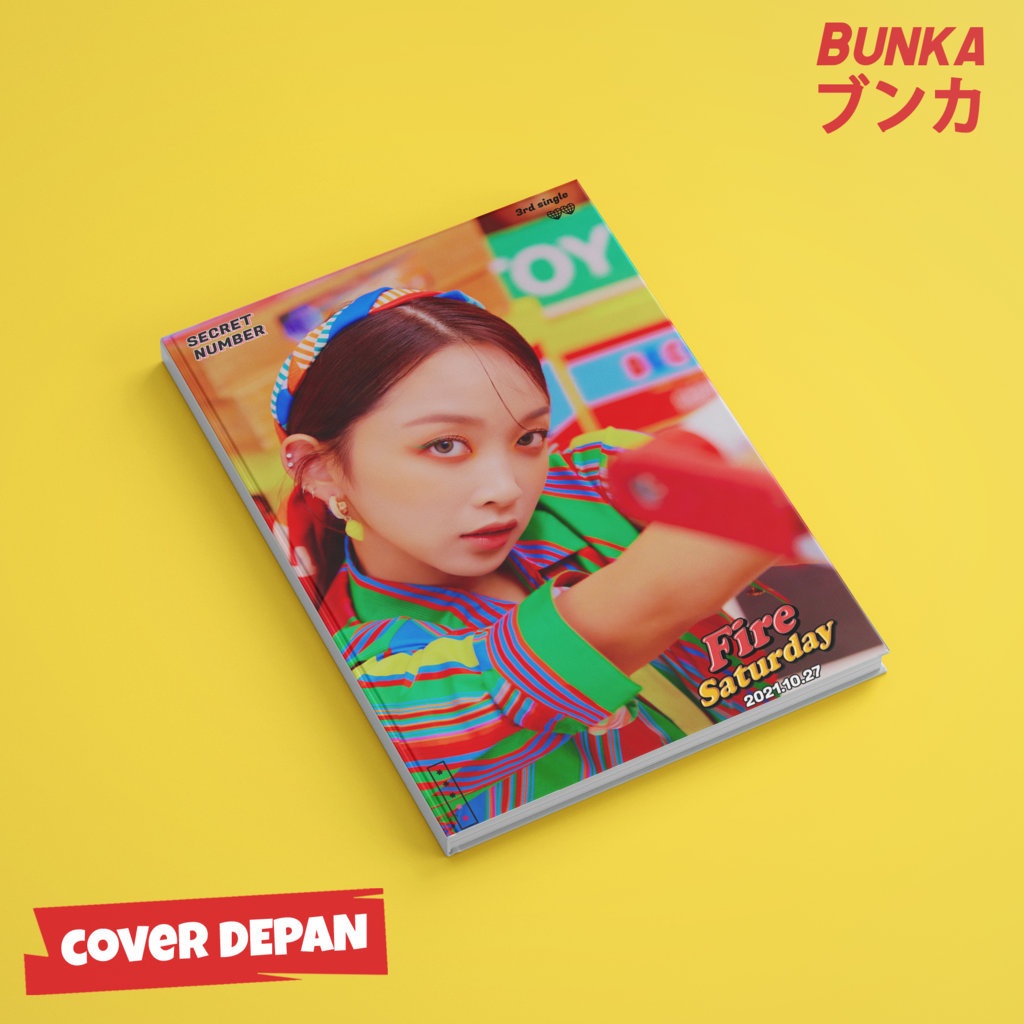 

Notebook KPOPSecret Number Fire Saturday Dita Hardcover A5 Buku Tulis Catatan Notes Agenda Planner Jurnal