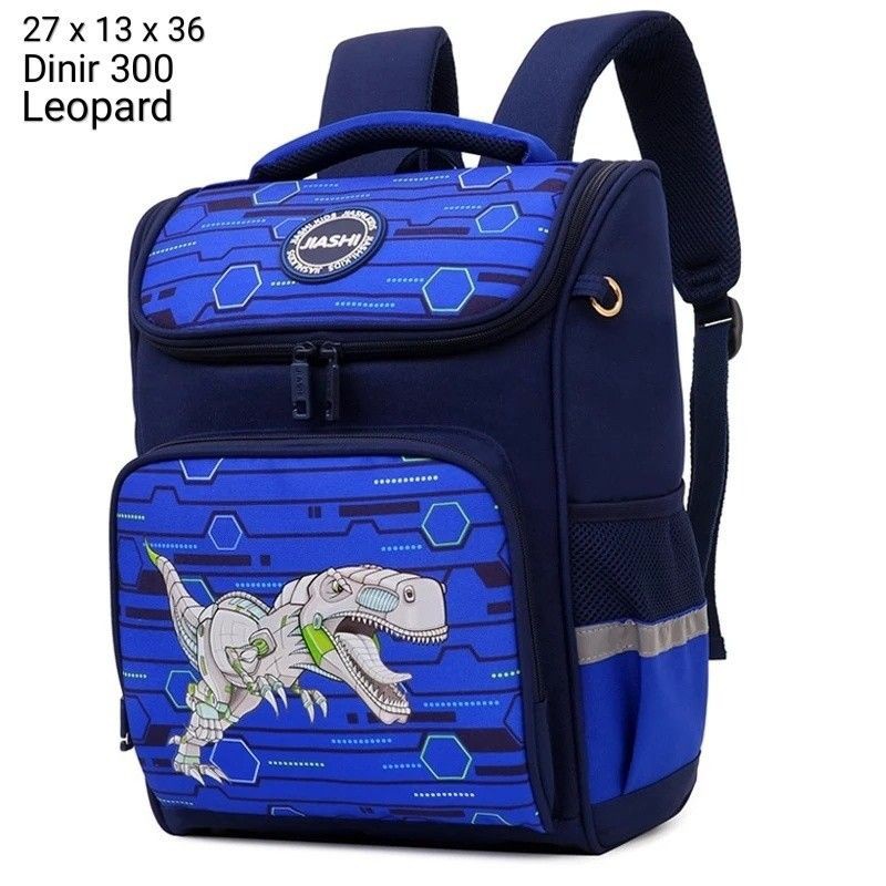 Tas Backpack Anak Laki Laki Tas Sekolah TK SD Tas Ransel Dino T Rex