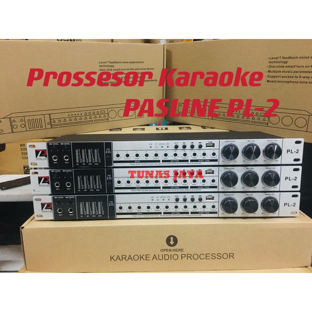 Processor Karaoke Pasline PL2 PL-2 PL 2 Prosesor Karaoke 3.1 Original