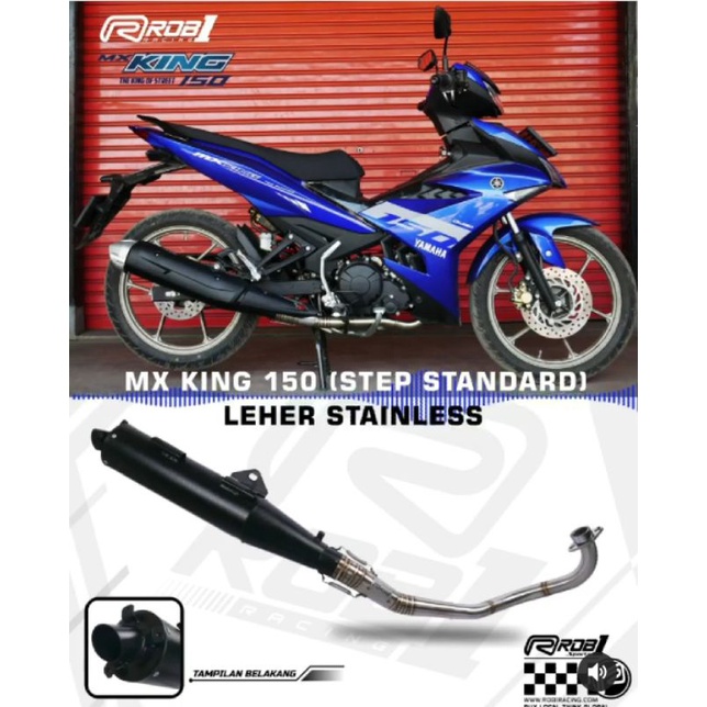 Knalpot ROB1 STD Racing MX King/y15
