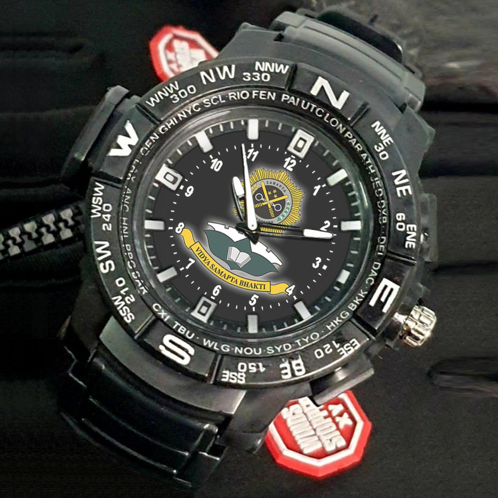 (EXCLUSIVE) Jam Tangan LOGO SABHARA POLRI Sport Bagus