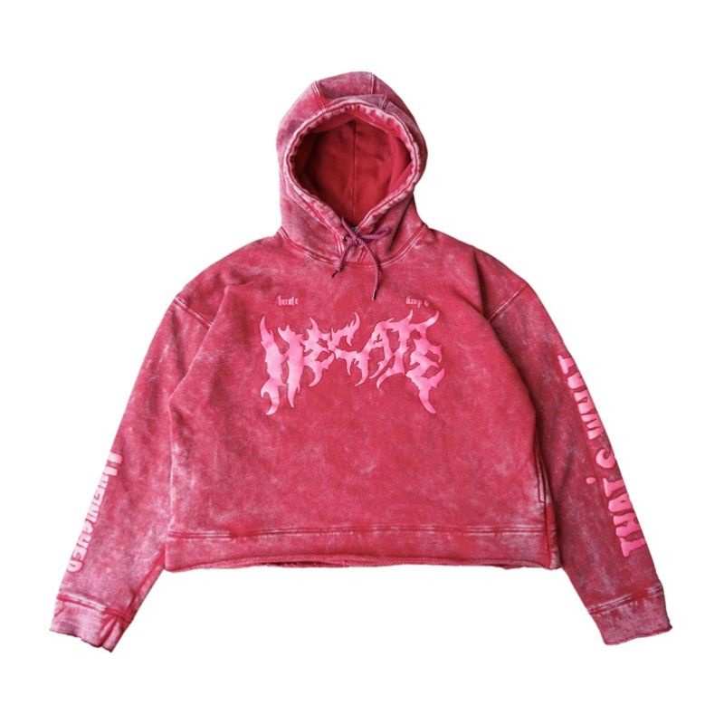 HECATES HOODIE "FIEND" WASH DROP 6