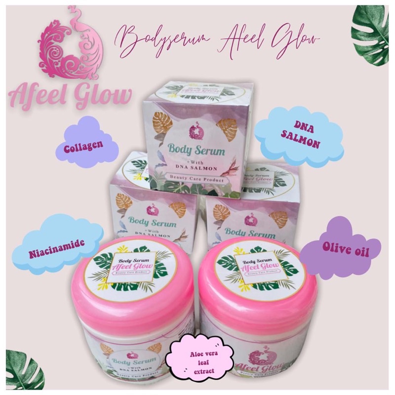 BODY SERUM AFEEL GLOW BPOM