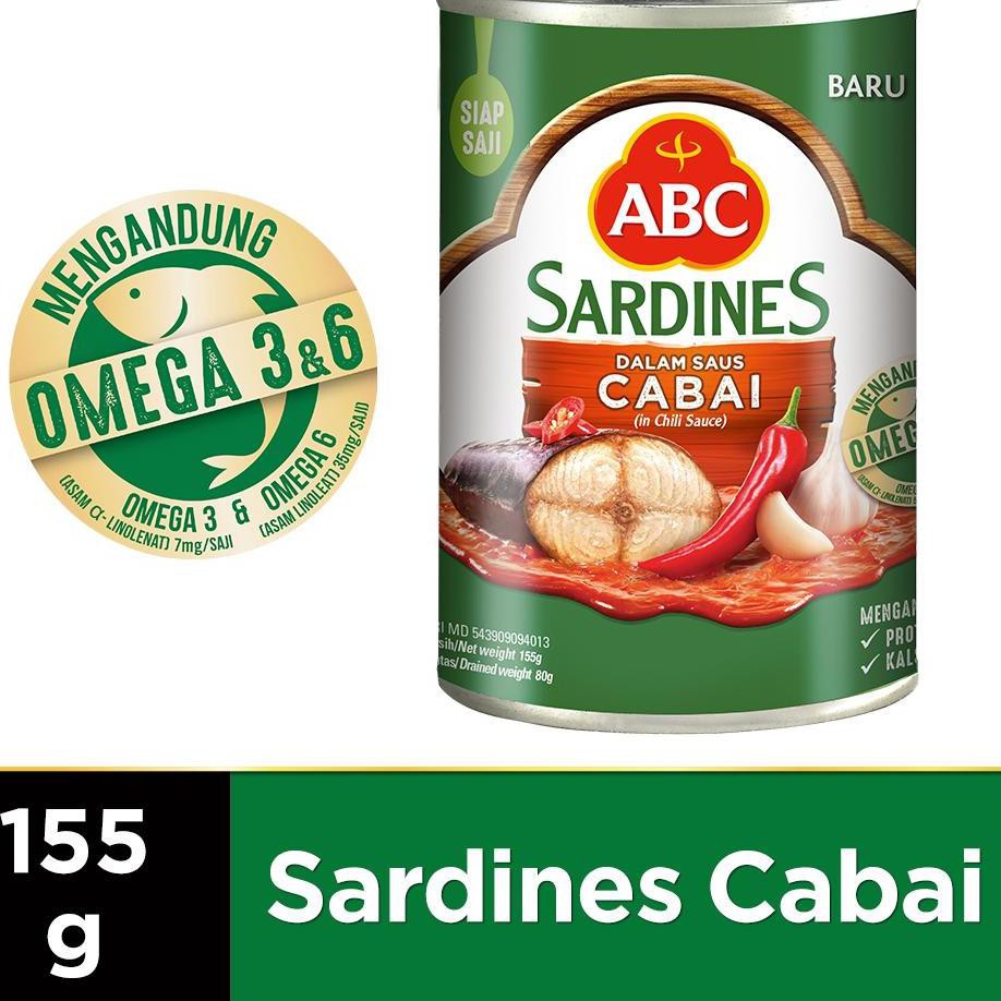 

MALL ABC Sambal Asli 275 ml + Saus Tomat 335 ml + Sarden Saus Cabai 155 g - ABC Paket Mini 2