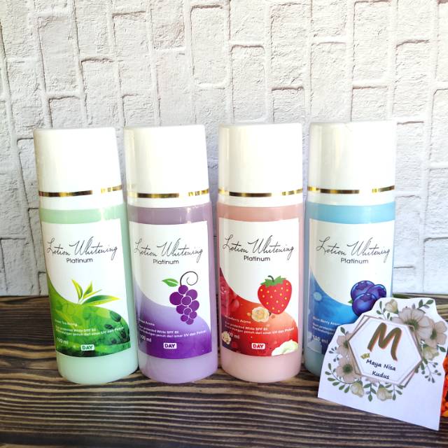 HB DAY PLATINUM Lotion Pemutih Whitening Original