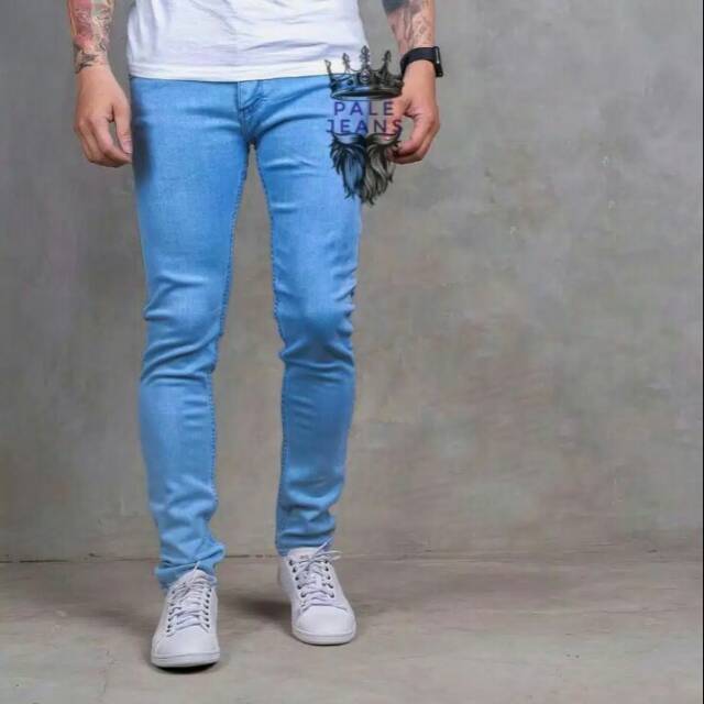 Celana Jeans Skinny Pria sz 27-38