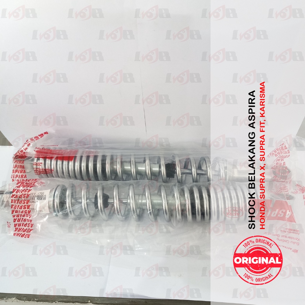 Aspira Shockbreaker Supra X Supra Fit Karisma Shock Belakang Motor Sepasang Suspensi Motor Bebek