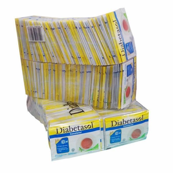 

Cuci Gudang Awal Tahun Sweetener Diabetasol Sachet 200 Gula original (nol kalori) 1 pack Cuci Gudang