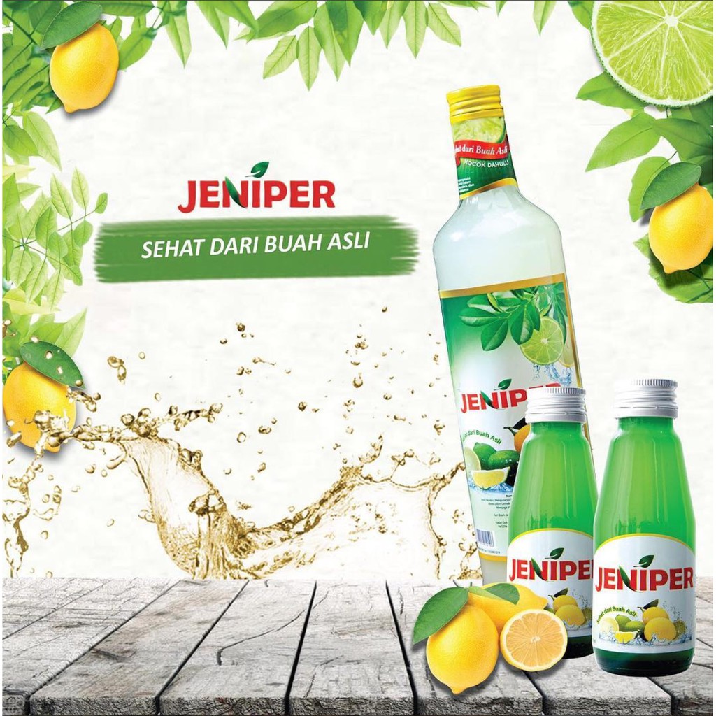 Sirup JENIPER (Jeruk Nipis Peras) Khas Cirebon