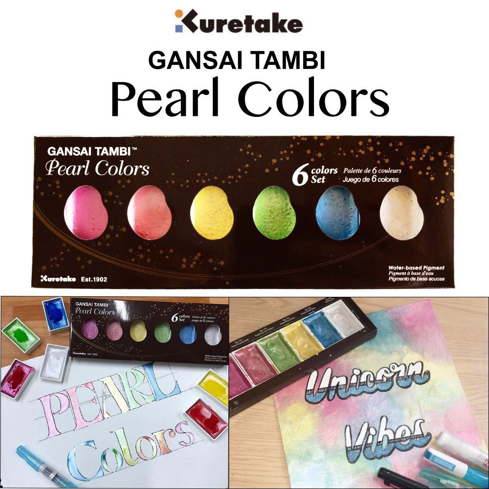 

ZIG GANSAI TAMBI PEARL COLORS (MC20PC/6V)