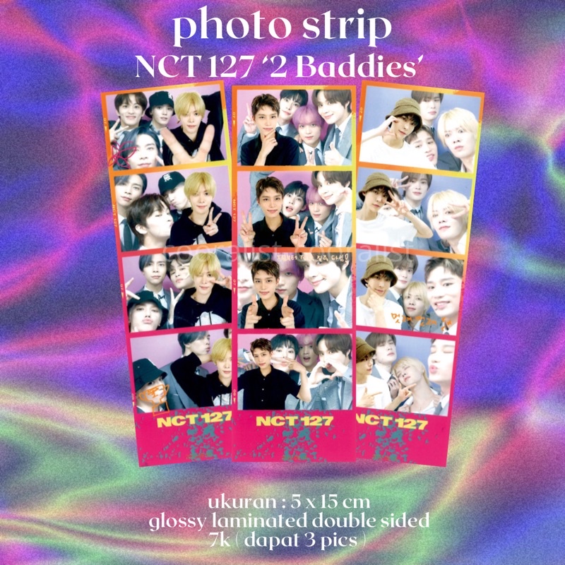 NCT 127 photo strip 2 baddies