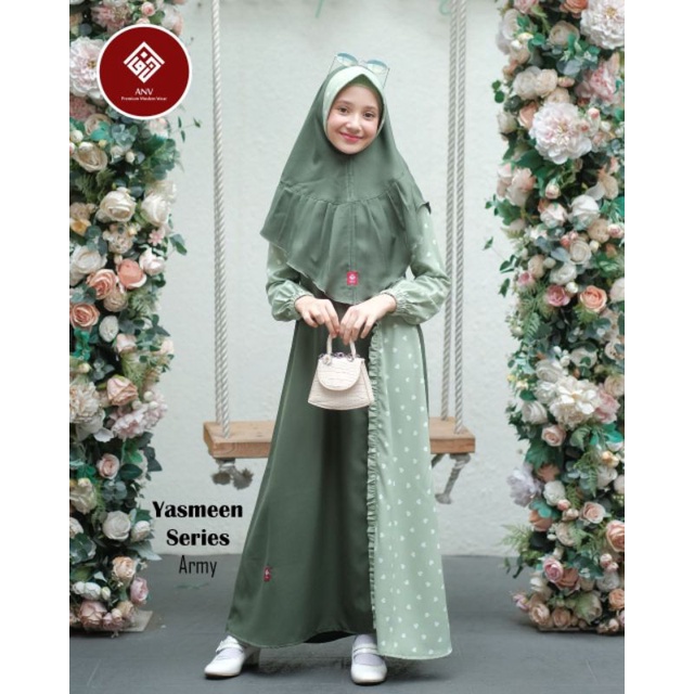 ANV YASMEEN KIDS gamis cewek