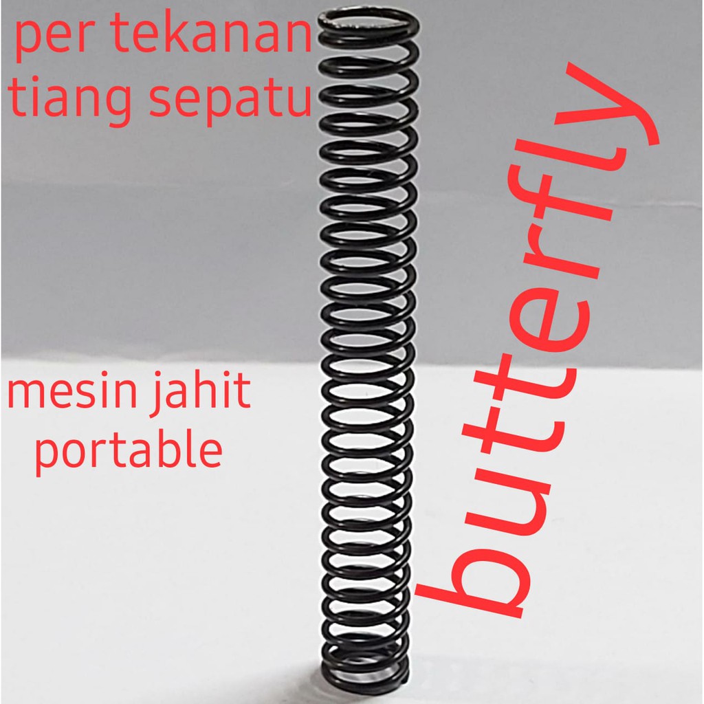 per tekanan tiang sepatu mesin jahit portable