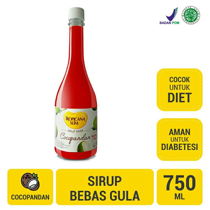 

Tropicana Syrup Cocopandan 750ml - Sirup Coco Pandan