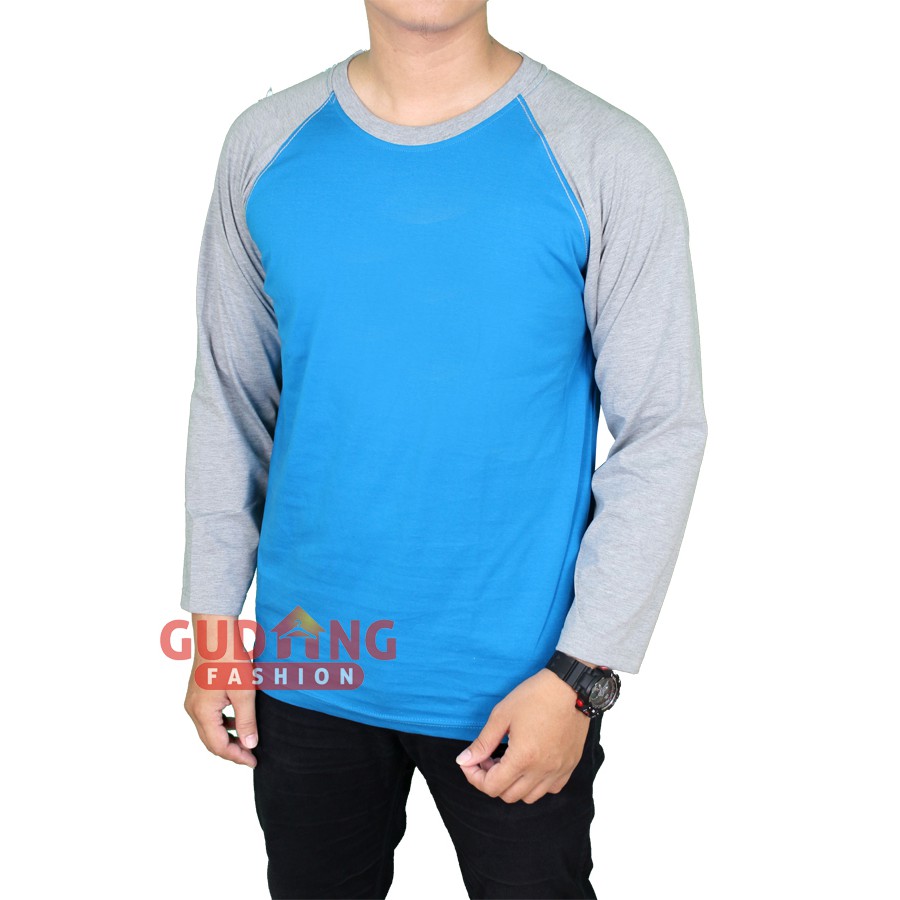 Kaos Raglan Pria Panjang Modis PLS 161