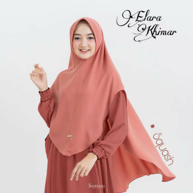 [SHIERAKI] ELARA KHIMAR - hijab Instant pet busa antem - afiyahijabshop