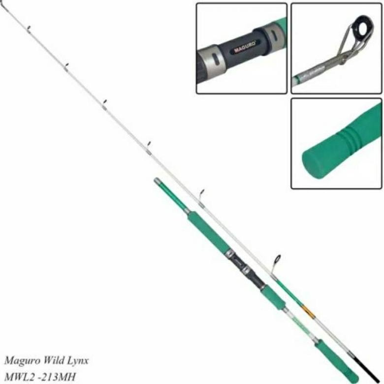 Joran Light Jigging Maguro Wild Linx Carbon Solid Fuji