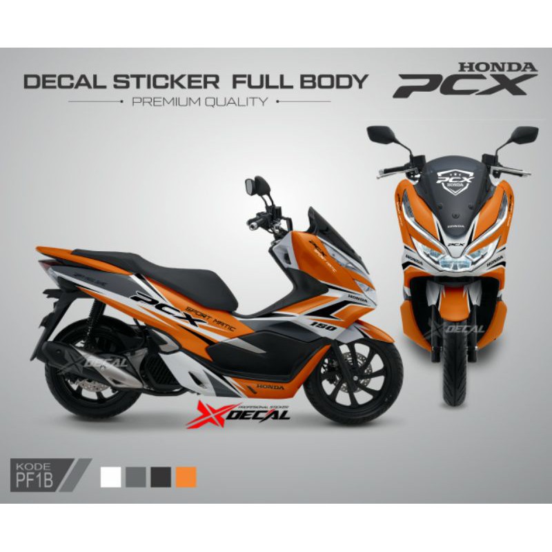 Stiker pcx full body decal stiker pcx
