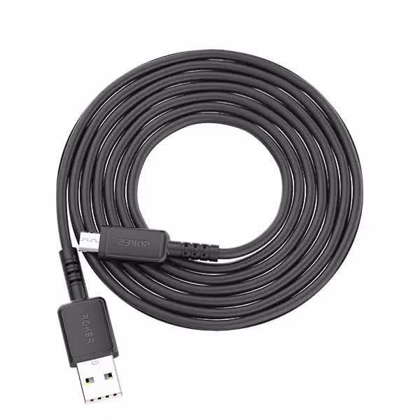 RK-CBD39 Kabel Casan Roker Ultra Type-C 2.1A 100cm Data Transmission Quick Charge