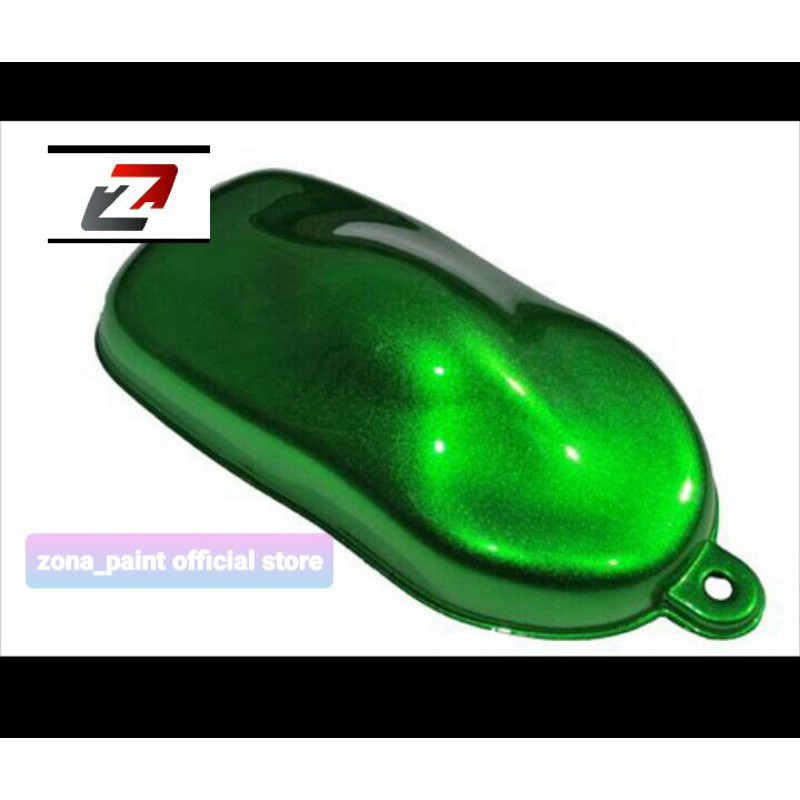 

candy tone green + cat dasar