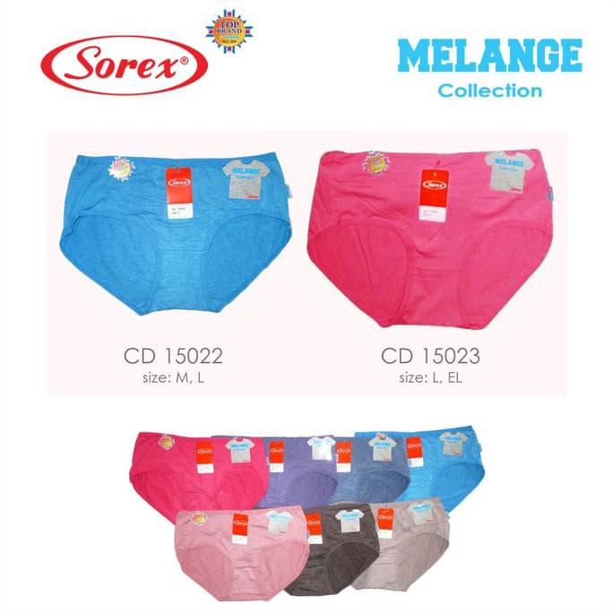 Grosir Ecer Celana Dalam Wanita Sorex Melange 15023 Ukuran L Dan Xl