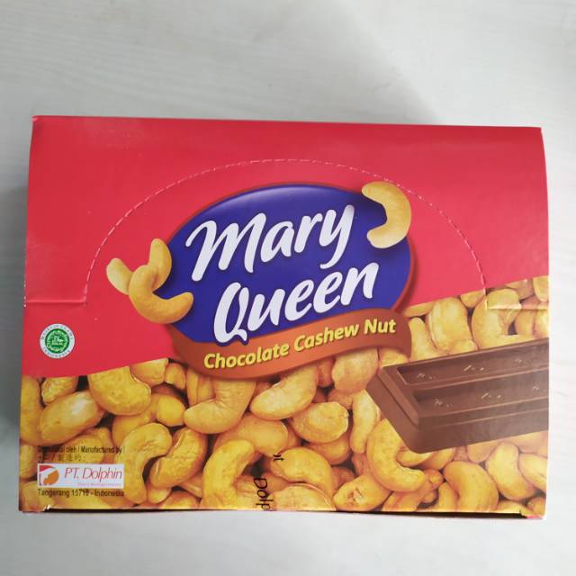 

Mary Queen Chocolate - Cokelat Kacang Mede 15g