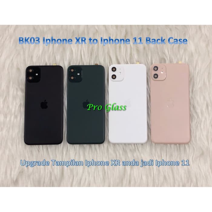 BK03 Iphone X/XS/XR/XS MAX BACK Transformation Cover Sticker to Iphone 11 PRO