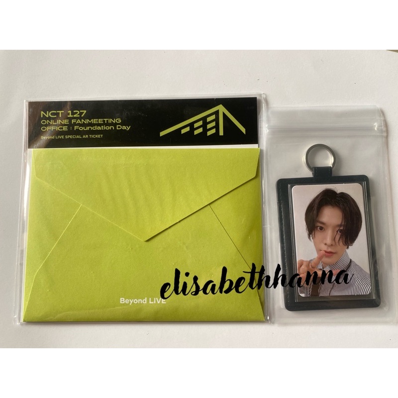 Beyond LIVE - NCT 127 ONLINE FANMEETING 'OFFICE : Foundation Day' OFFICIAL MD - YUTA (AR TICKET SEAL
