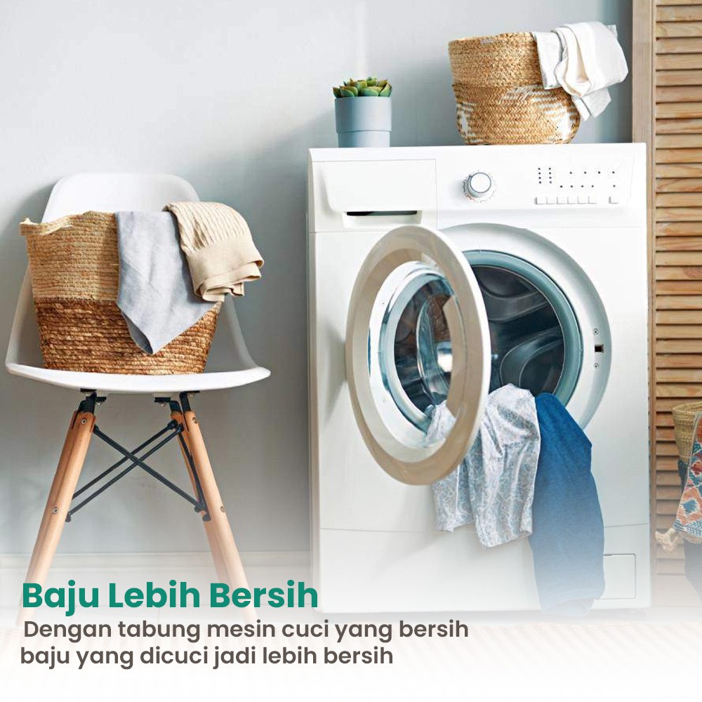 Tablet Pembersih Mesin Cuci Washer Cleaning Detergent