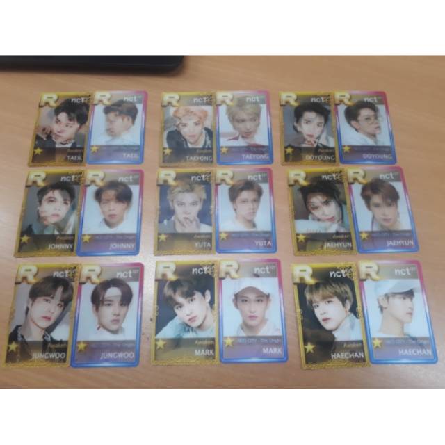 Nct 127 Lenticular Card Pair Shopee Indonesia