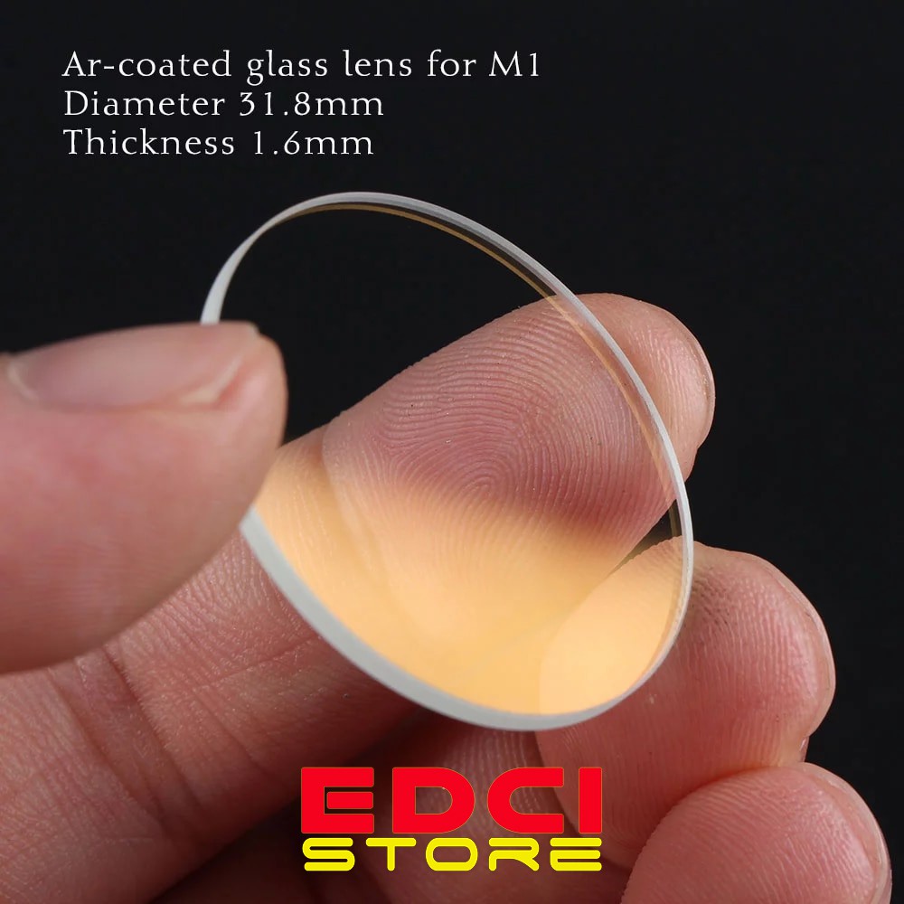 Kaca Lensa Dengan AR-Coating untuk Senter Convoy S11 M1 M2