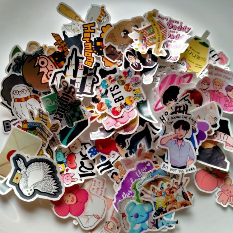 

( Harga spesial) Stiker Harry Potter /Stiker KPop /Stiker Tumbler Asthetic