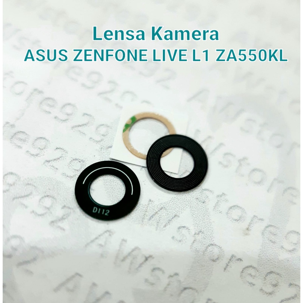 Camera Lens Lensa Kamera Kaca Kamera Belakang ASUS ZENFONE LIVE L1 ZA550KL