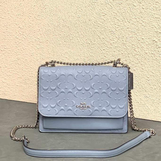 Jual Coach C5779 Klare Crossbody Signature Leather Twilight original no