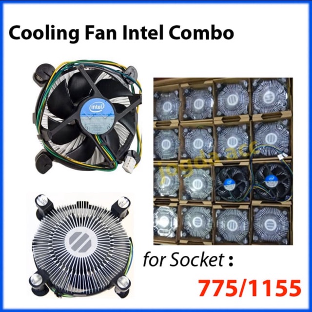 Cooling fan intel Lga 775 1155 1156 G41 H61 H55 H81