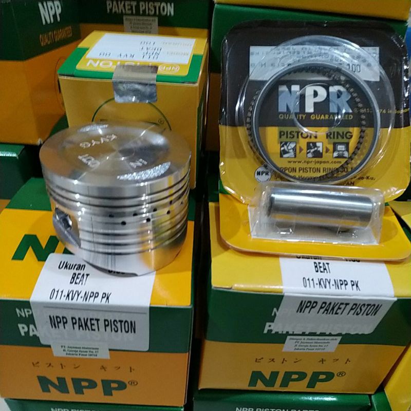 Paket Piston Kit / seher kit NPP Beat karbu Scoopy karbu Spacy Karbu STD 50 100 150 200