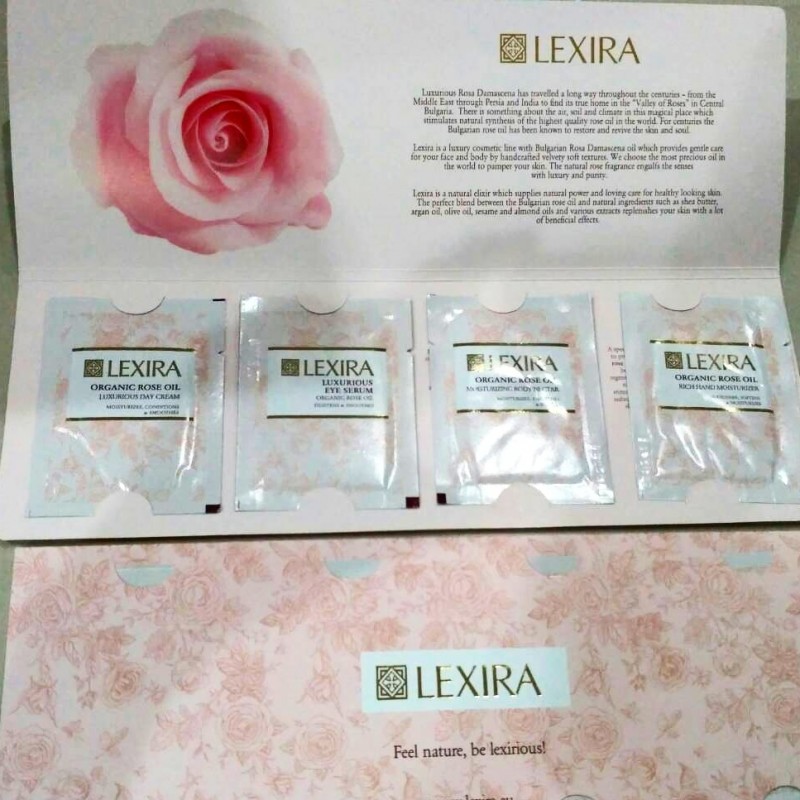 

Travel/Sample Size (Sample Card Isi 4) LEXIRA Bulgarian Rose Sample
