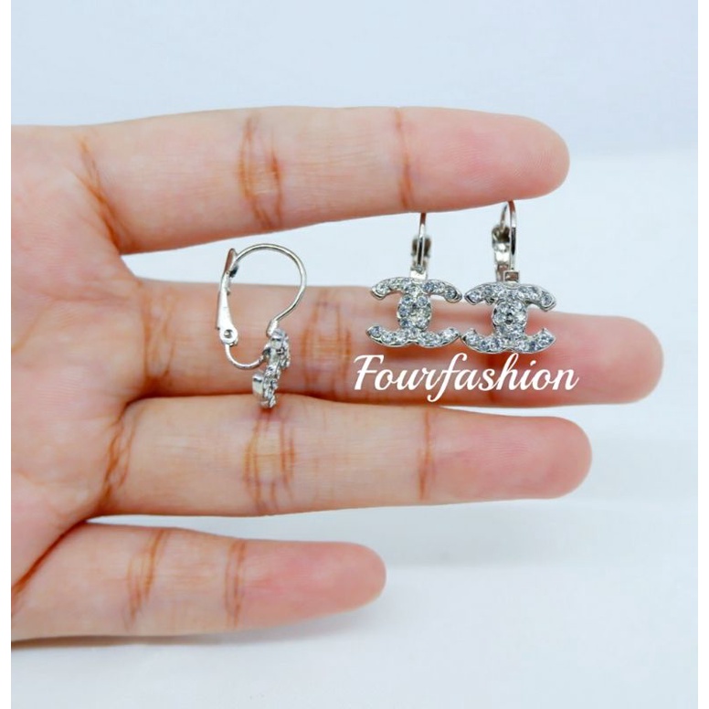 Fourfashion Anting Jepit Deasy Chennel Xuping Kekinian