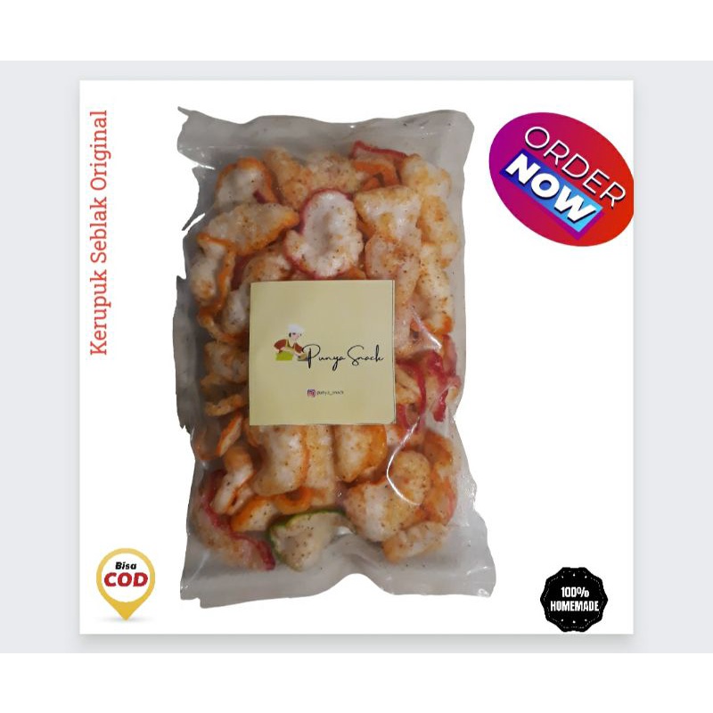 

Kerupuk Seblak Pedas ngembang/ Kerupuk Pedas /Snack Pedas / Kerupuk seblak Renyah