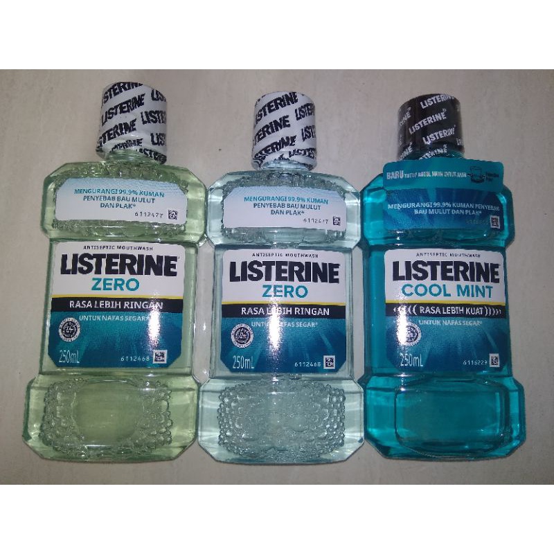 LISTERINE MOUTHWASH 250 mL Expired 2024