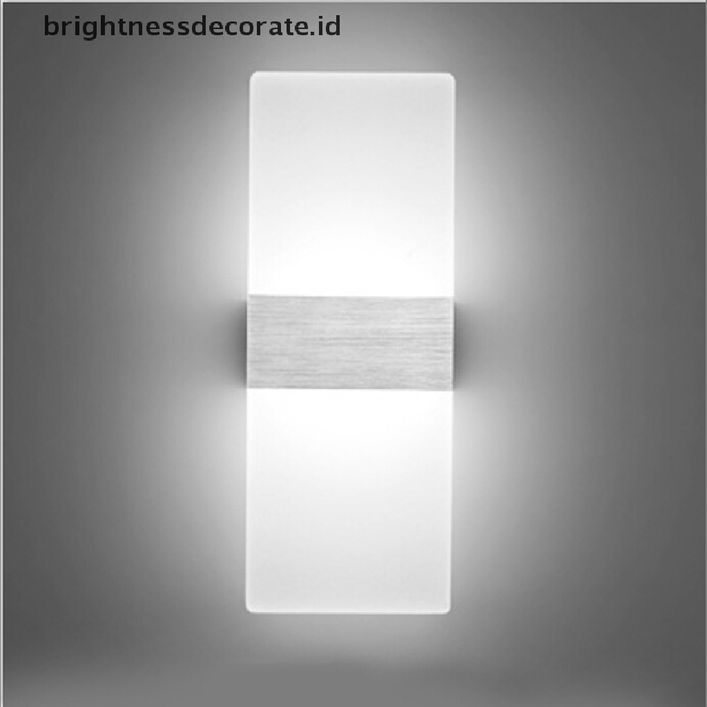 Lampu Dinding Led Bentuk Kubus Untuk Dekorasi Indoor / Outdoor