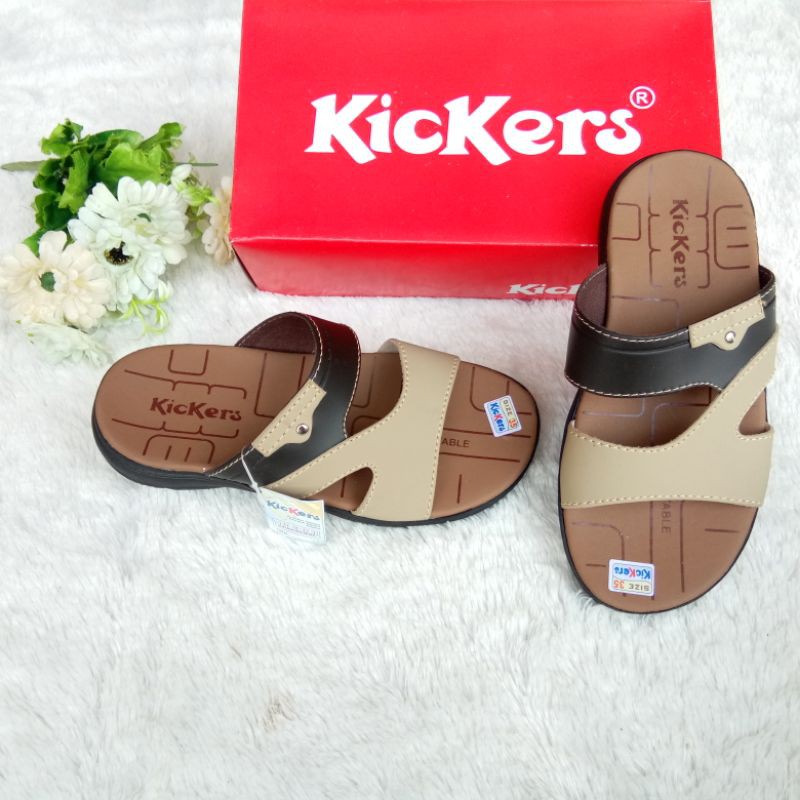 KICKERS SANDAL ANAK Selop Tanggung Size.33-37