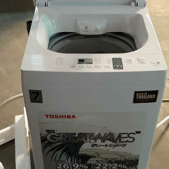 Toshiba Mesin Cuci Full Otomatis AW-J801AN Mesin Cuci Toshiba 1 tabung